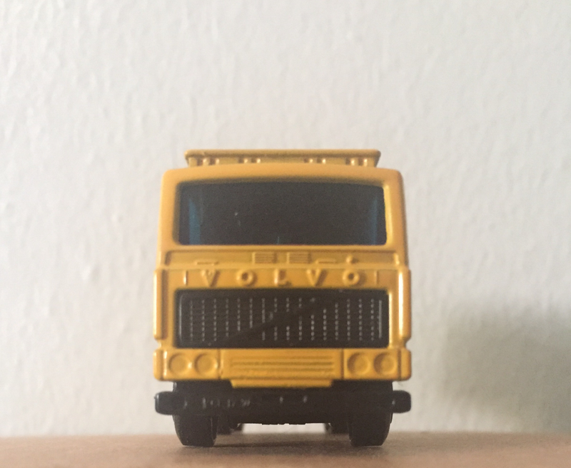 Old Matchbox vehicles had best detailing. Note the engraved number plate on the black bumper. Now that’s dedication!